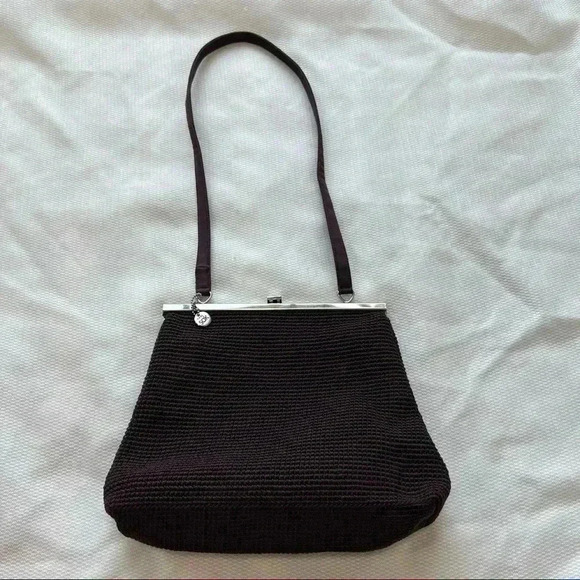 The Sak Crochet Brown Shoulder Bag - Picture 1 of 12